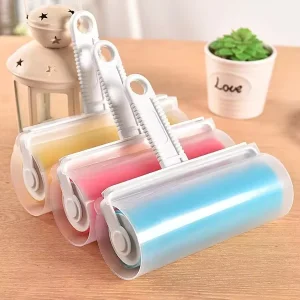 Large Washable Sticky Lint Remover Roller for Pet Hair Bedding Dust Removal Hair Removal Brush for Clothes Beds Made of Paper