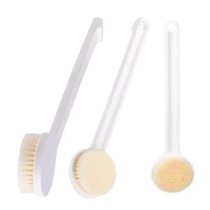 Latest Styles Bath Brush Multifunction Soft Long Handle Plastic Flexible Exfoliating Long Handle Bath Scrub