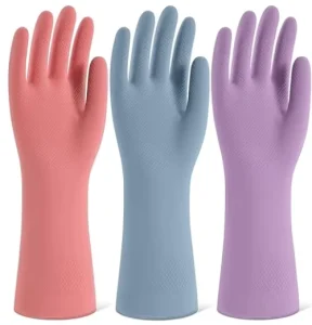 Latex Household Cleaning Gloves Kitchen Cleaning Waterproof Durable Gloves