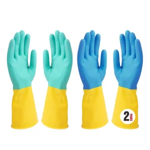 Latex Household Gloves Size L Daily Kitchen Bathroom Cleaning Gloves