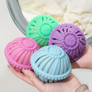 Laundry Balls Colorful Reusable TPR Anti Winding Washing Balls