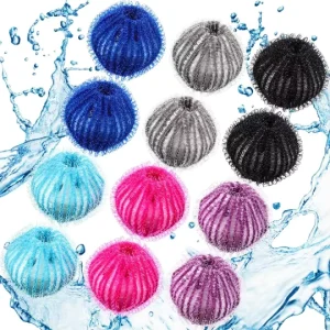 Laundry Balls Pet Hair and Animal Fur Remover Durable Reusable for Washing Machines and Clothes Hamper Drying (6PCS)