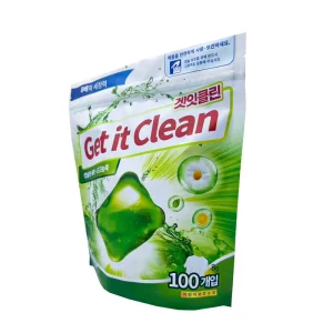 Laundry Capsule Packaging Bags with ISO8317 Childproof Zipper Mylar Bags Laundry Pod Bags