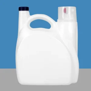 Laundry Detergent Bottle 5L Pump Head with Transparent Measuring Cup Customizable Colors Large Capacity Plastic Bottles