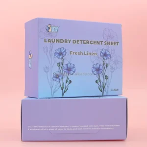 Laundry Strips Eco Washing Sheet Free Sample Private Label Laundry Sheets Cleaning Products for Household Laundry Sheets