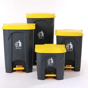 Legal Swing Lid Waste Paper Nappy Disposal Garbage Sanitary Toilet Bin for Home