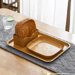 Light Luxury Home Plastic Table Bone Dish