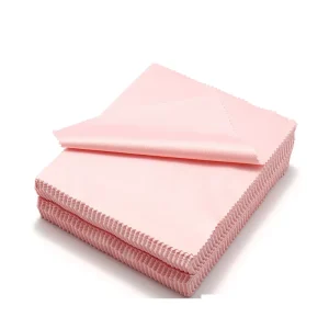 Lighter Lint Free Polyester Warp Knitted Microfiber 170gsm Quick Dry Square Daily Cleaning Cloth for Screen and Eyeglasses