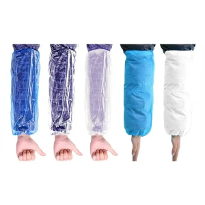 Lightweight Comfortable PE Arm Sleeves Covers Disposable Plastic Arm Sleeves Covers for Food Service Industry