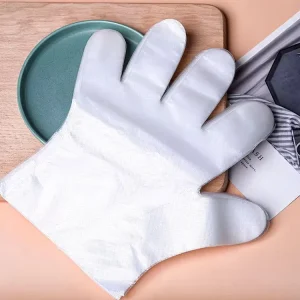 Lightweight Disposable PE Gloves Household Food Grade Transparent Plastic Gloves for Kitchen Cleaning Catering