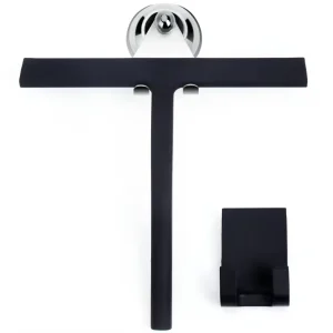 Lightweight Eco Friendly Silicone Floor Squeegee for Glass Doors and Windows Bathroom Cleaning with Hook