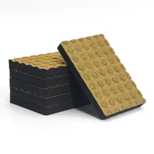 Lightweight Rectangle Sponge Scrubber with Non Scratch Glass & Porcelain Cleaning Dish Pot Scouring Pad