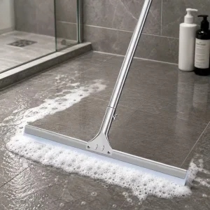 Lightweight Straight Eco Friendly Durable Floor Squeegee Soft TPR Blade Streak Free Water Wiper Hospital Factory Household
