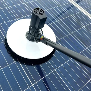 Lightweight Telescopic Pole Solar Brush for Easy Manual Operation Reaches Long Distances Without Fatigue