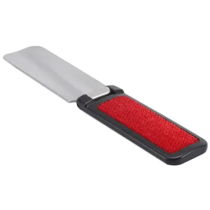 Lint Brush OEM Cleaner Tool Pet Hair Remover Foldable Metal 430 Stainless Steel Portable Lightweight 2 in 1