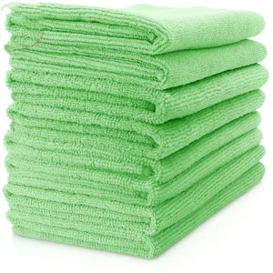 Lint Free Micro Fiber Cloth 40Cm All Purpose Microfiber Washing 30X60 Car Towel White for Car Cleaning