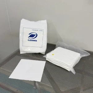 Lint Free Polyester Cleanroom Wipes for Critical Surface Preparation Equipment Maintenance and Precision Manufacturing