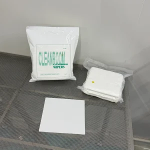 Lint Free Polyester Cleanroom Wipes for Precision Cleaning of Semiconductor Equipment and Optical Instruments