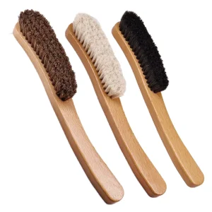 Lint Remover Duster Brushes for Felt Hats Horse Hair Fedora Hat Brush
