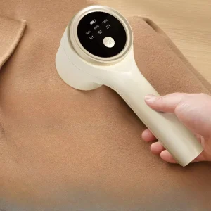 Lint Remover for Clothing Electric Fuzz Pellet Remover LED Display Rechargeable for Clothes Portable Fluff Remover W24 849