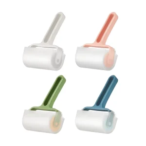 Lint Roller Tearable Roller Felt Brush Lint Remover Clothes Sticky Disposable Roll Paper Absorbent Plastic Manual Eco-friendly