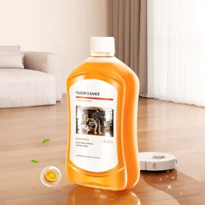 Liquid Eco Friendly Floor Cleaner Shine Fast Dry No Trace Polish Tile Wood Floor Robot Safe Formula Gentle Non Damaging