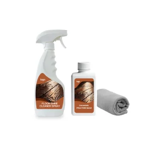 Liquid Floor Cleaner Shine Polish Set Lemon Fragrance 3-Year Shelf Life