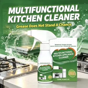 Liquid Kitchen Appliance Cleaner Stain Active Ingredients Gentle Formula Safe Surface Cleaning