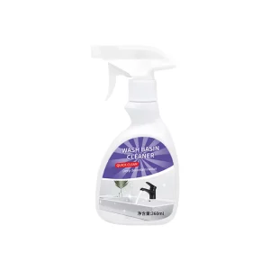 Liquid Lemon-Scented Bathroom Sink Cleaner, Toilet Descaler and Tile Stain Remover for Shower and Faucet