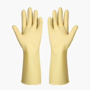 Long Dish Washing Gloves Household Cleaning Needs Heavy Duty Latex Yellow Dishwashing Household Gloves