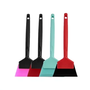 Long Handle Anti-Slip Car Tint PPF Window Film Applying Squeegee Tool with Replaceable TPU Rubber Blade and Water Cleaning