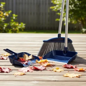 Long Handle Customized Color Small Mini Home Modern Plastic Lobby Dustpan PET Bristle Dust Pan Broom Combo Set