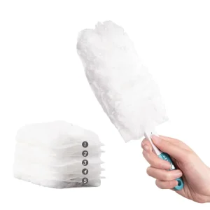 Long Handle Duster Non Woven PP Disposable Everyday Square Non woven Fiber Vents Duster