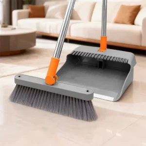 Long Handle Dustpan Broom Household Cleaning Dust Pan Broom Set Broom and Dustpan Set