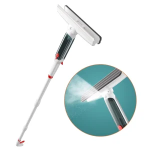 Long Handle Extendable Window Spraying Squeegee Cleaner with Sewage Collection Bottle