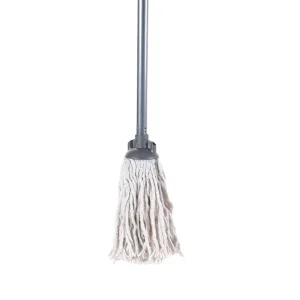 Long Handle Household Cleaning Mop Factory Cotton Floor Cleaner Iron Plastic Polyester Mop Head Dust Mop for Effective Cleaning