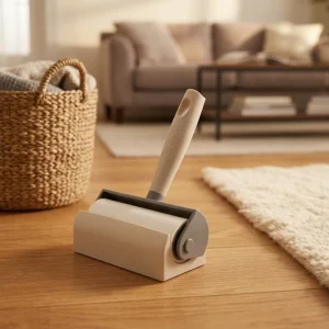 Long Handle Manual Lint Roller Reusable Washable Eco Friendly Pet Hair Remover Efficient Dust Fur Cleaner for Sofa Carpet and Bedding