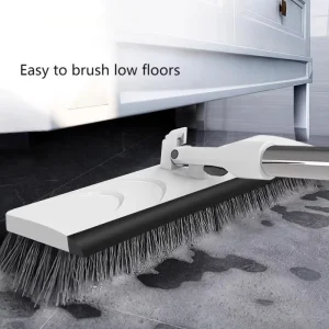 Long Handle Multifunctional Floor Cleaning Brush Stiff Bristle Brooms Plastic Multifunction Floor Scrub Brush