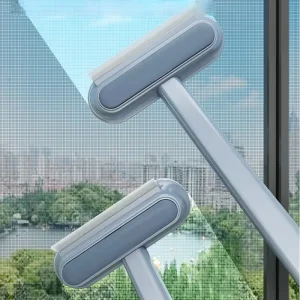 Long Handle No Trace Hook Reusable Pet Hair Remover Four in One Multi Functional Dual Sided Adjustable Pet Lint Squeegee for Pet