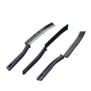Long Handle Nylon Bristle Scrubber for Kitchen Floor Cleaning Plastic PP Tiles Grout Cleaner Brush Deep Tile Joint Squeegee