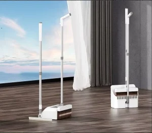 Long Handle Sweeping Brooms Dustpans in Metal Pole Household Upgrade 3 in 1 PET Plastic Cleaning Tools Plastic Brushes Factory