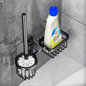 Long Handle Toilet Cleaning Brush with Stainless Steel Handle