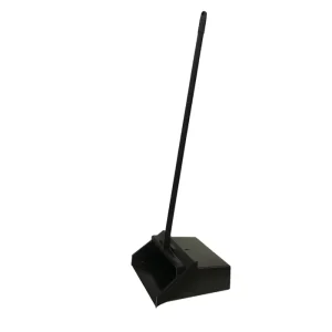 Long Handle Upright Broom and Dustpan Combo Household Cleaning Essentials for Daily Use in Kitchen Durable Bristle Head