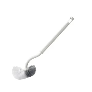 Long-Handle Wall-Mounted Portable Household Bathroom Cleaning Brush Plastic Toilet Brush No Dead Ends Easy No-Drill