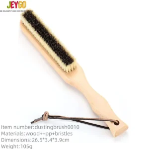Long Handle Wooden Cleaning Brush Nylon Bristle Waterproof Multi Functional Eco Friendly Household Dust Brush for