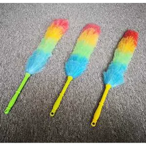 Long Handled Plastic Chicken Feather Dust Sub Desktop Dust Sweeping Electrostatic Dust Removal PP Magic Duster