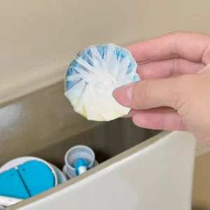 Long Lasting Blue Toilet Bowl Cleaner Tablets Ultra Clean Toilet Cleaners for Deodorizing & Descaling