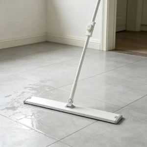 Long Lasting Microfiber Flat Mop Water Absorbent Kitchen Bathroom Use Dust Removal Cleaning Mop