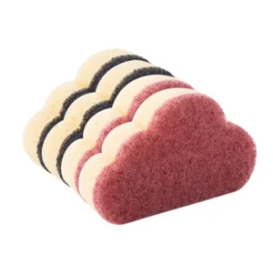 Long Lasting Reusable Seaweed Scrub Sponge High Rebound Tear Resistant Non Scratch Cleaning Pad Eco Conscious Choice