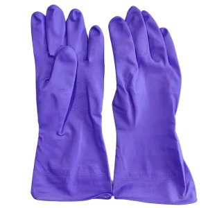 Long Sleeve PVC Household Cleaning Gloves Waterproof Anti Slip Durable Warm Silicone Free Reusable Kitchen Dishwashing